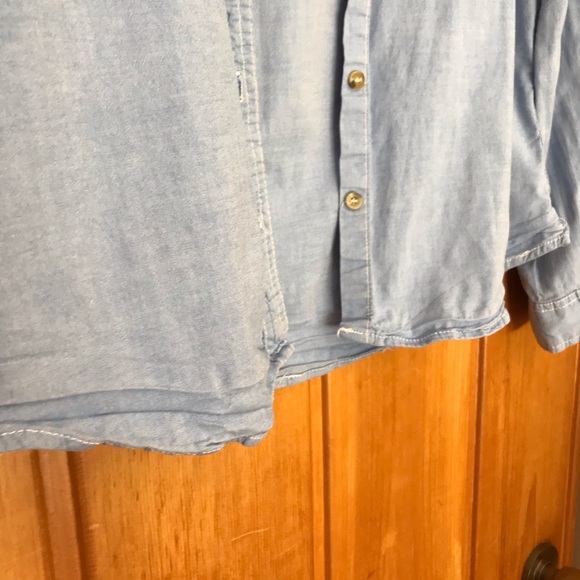 Ladies Casual Button Down Long Sleeve - Picture 6 of 7